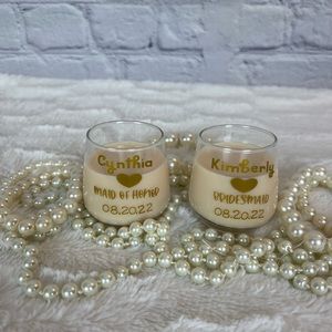 Custom shot glasses.